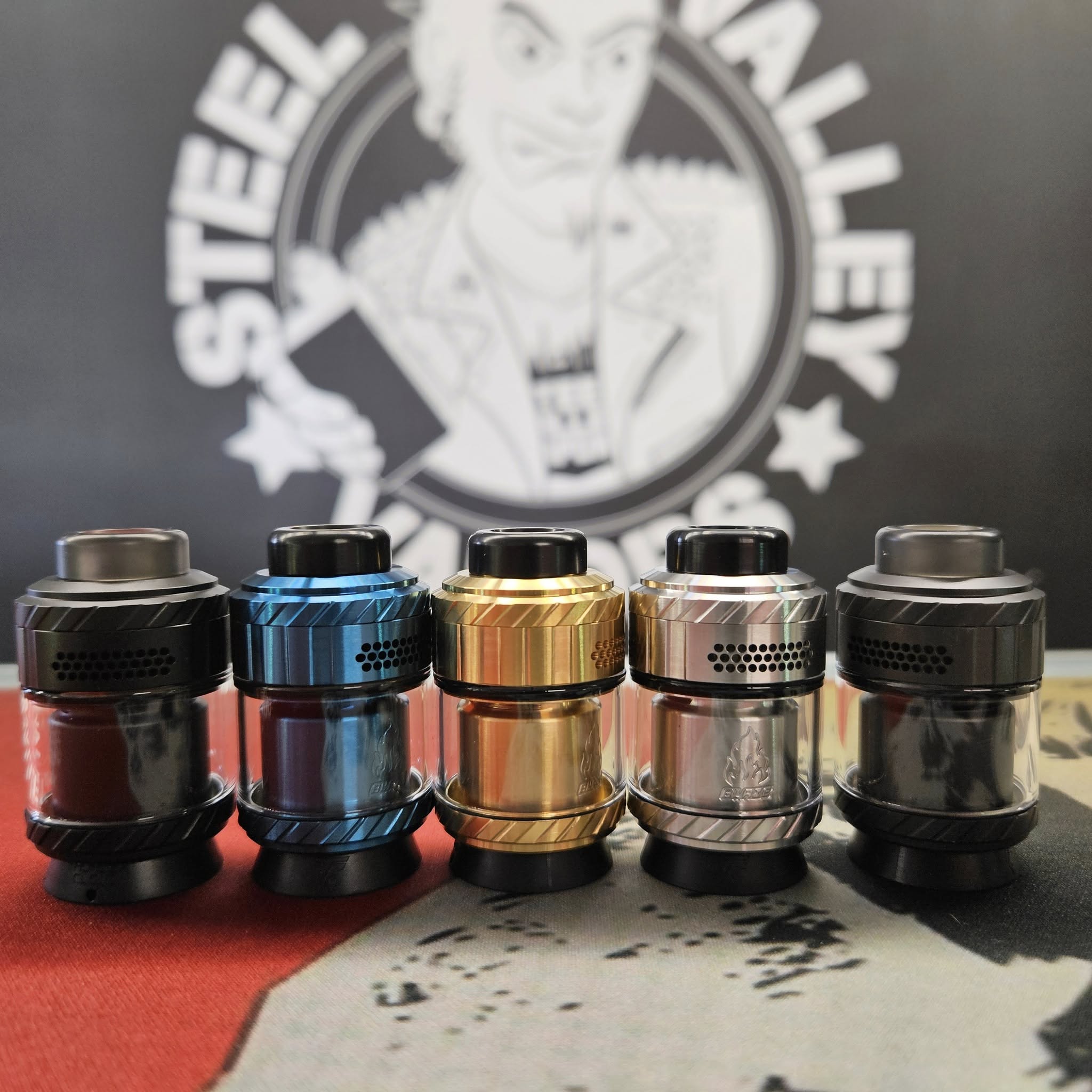 ThunderCloud Blaze Pro Max RTA Steel Valley Vapors ThunderCloud Blaze Pro Max RTA Steel Valley Vapors
