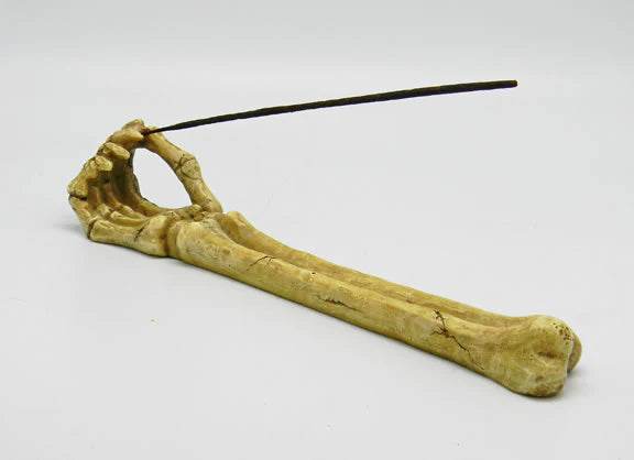 10" Skeleton Arm Incense Burner image 1