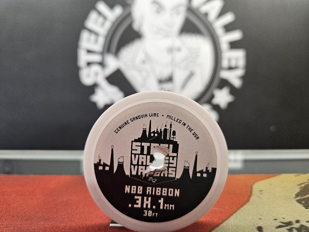 Nichrome AN80 Ribbon Spools - 3mm x 1mm 30ft image