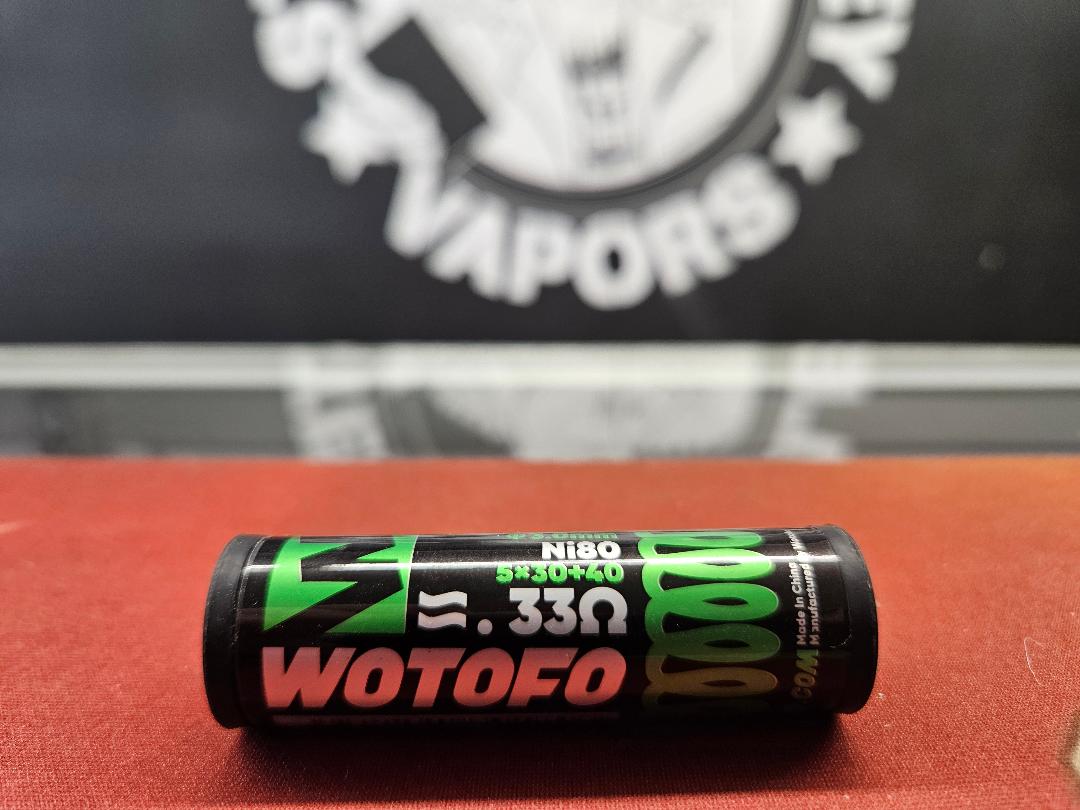 Wotofo Premade Coils - 5 Core Fused Clapton .33 image