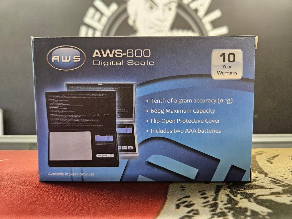American Weigh Scales AWS-600 Digital Scale 600 x 0.1g image 0