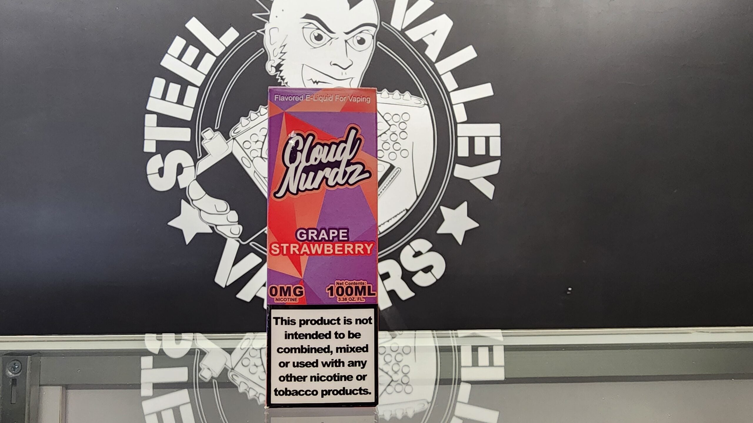 Cloud Nurdz - Grape Strawberry 3mg 100ml image