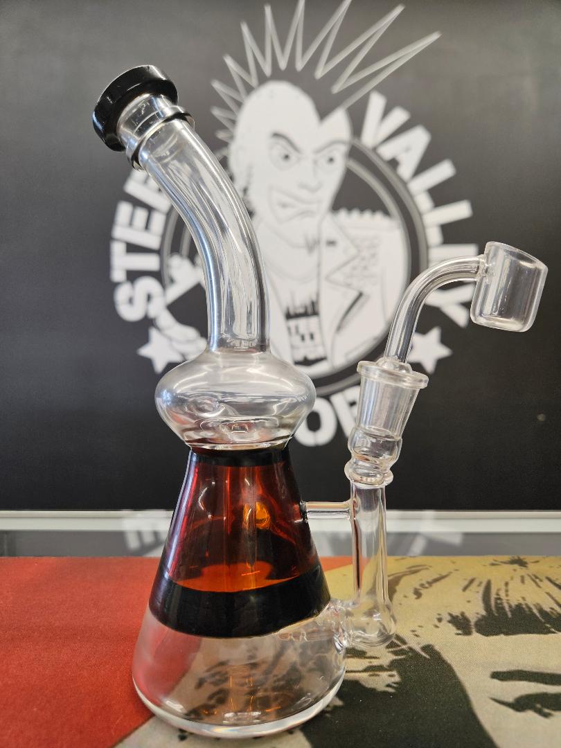 Art Deco Window Pane Recycler Oil Rig image 0