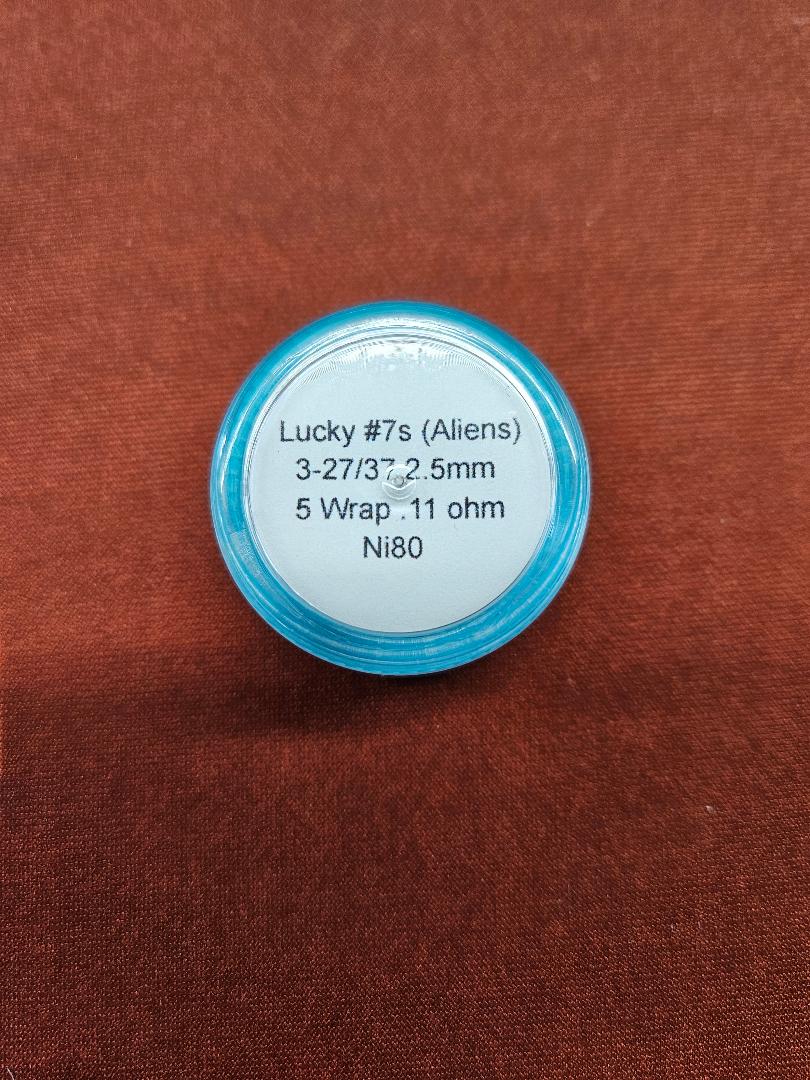 Twizted Timmys Coils - Lucky #7's Alien .11 reg image