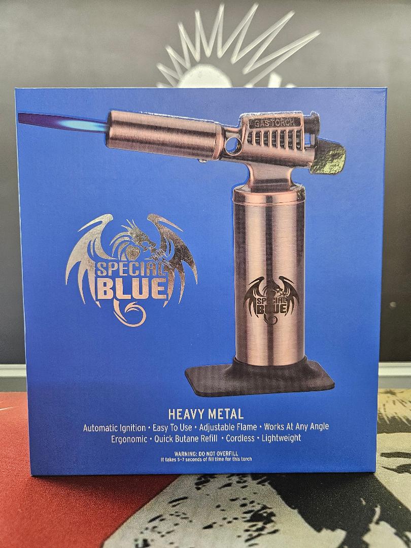 Special Blue Heavy Metal Butane Torch image 0