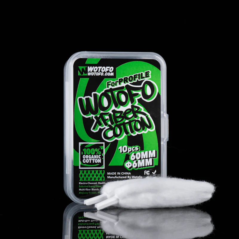Wotofo Xfiber Cotton (3mm & 6mm) image 1