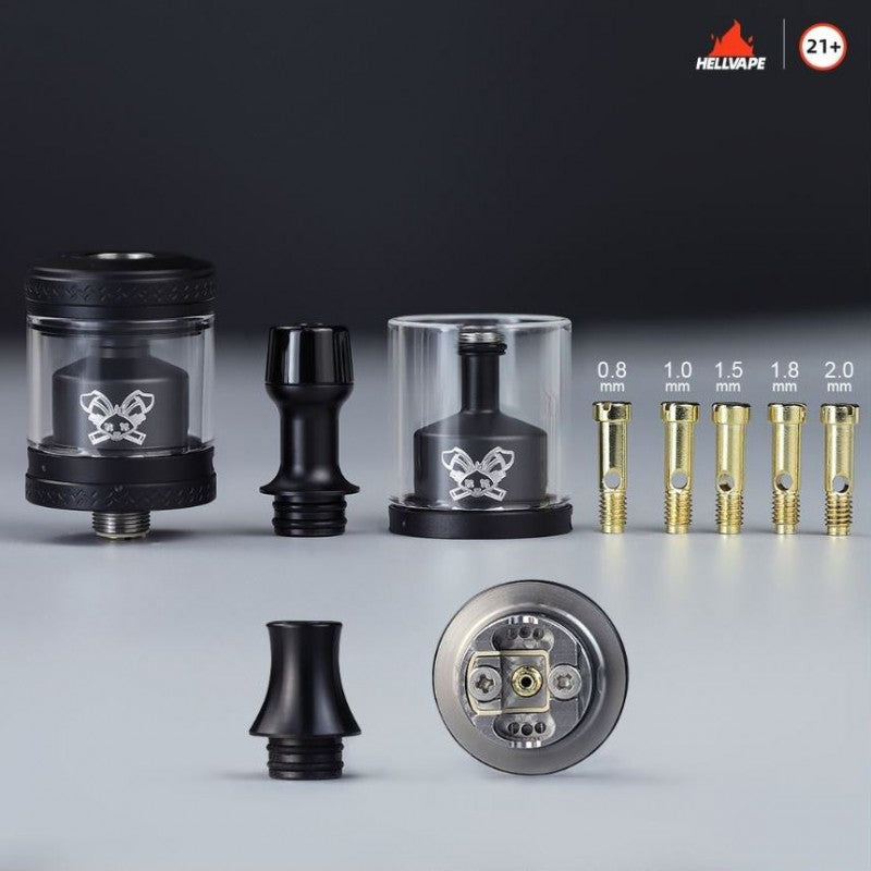 HellVape Dead Rabbit MTL 2 RTA Steel Valley Vapors HellVape Dead Rabbit MTL 2 RTA Steel Valley Vapors