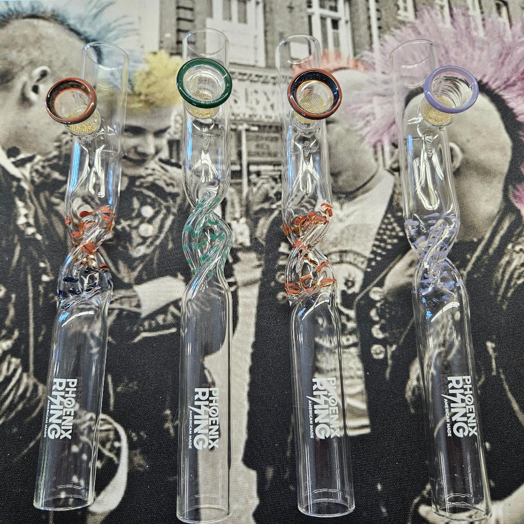 Phoenix Rising Twisted Steamroller Pipe | 8" | image 0