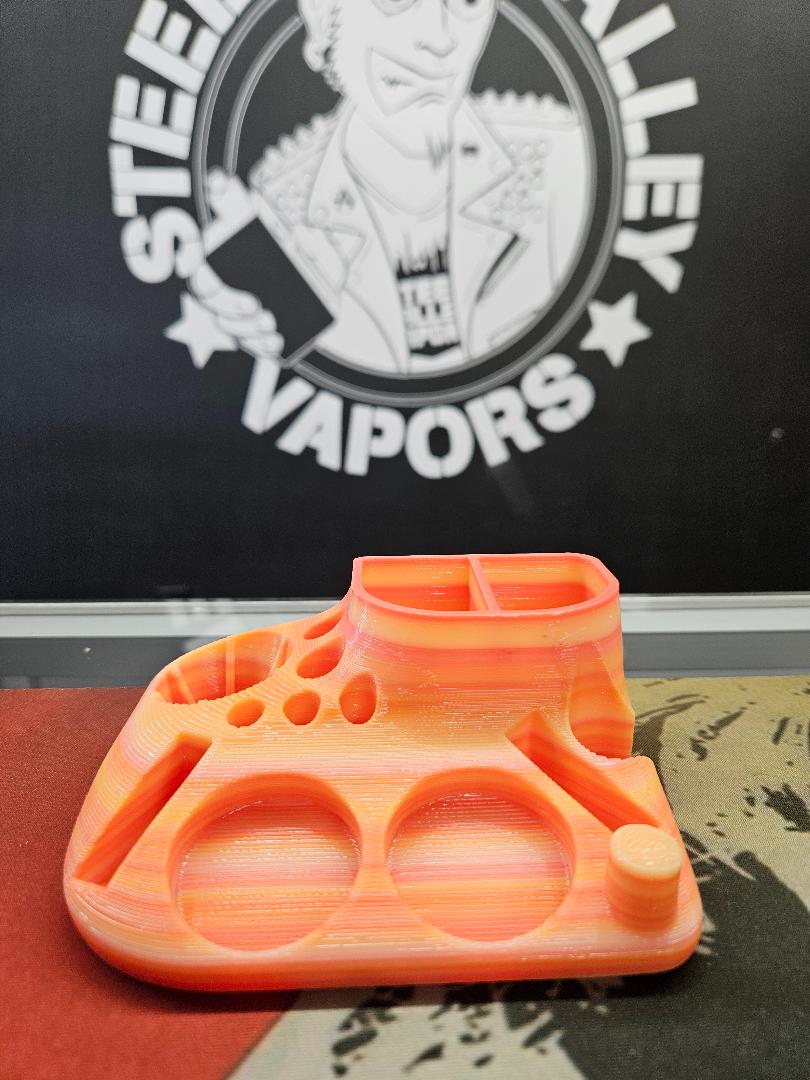 KAYD Mayd 3D printed dab station - Orange image