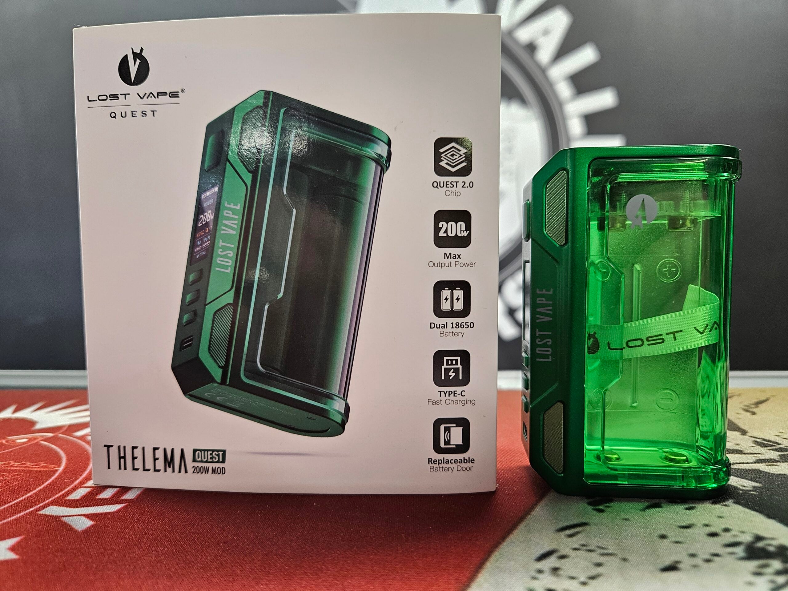Lost Vape THELEMA QUEST Steel Valley Vapors Lost Vape THELEMA QUEST Steel Valley Vapors