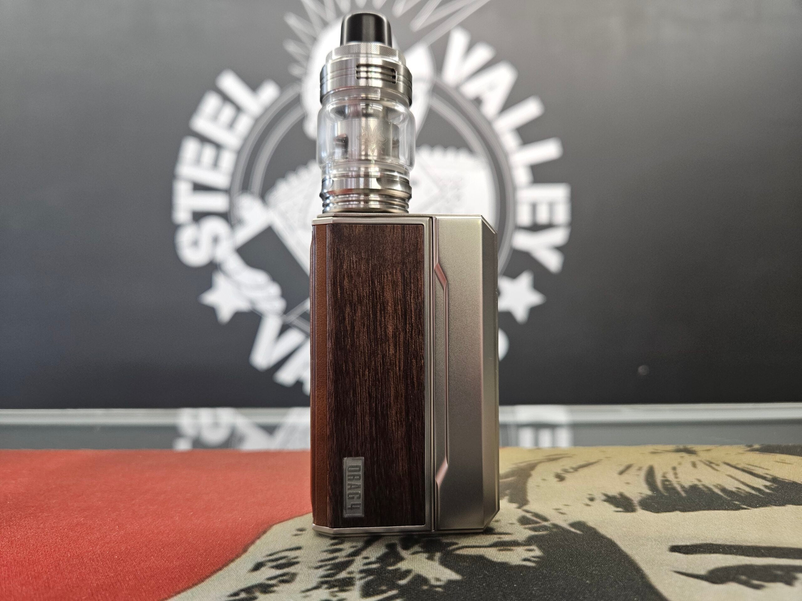 Voopoo Drag 4 Kit - Gold Walnut image