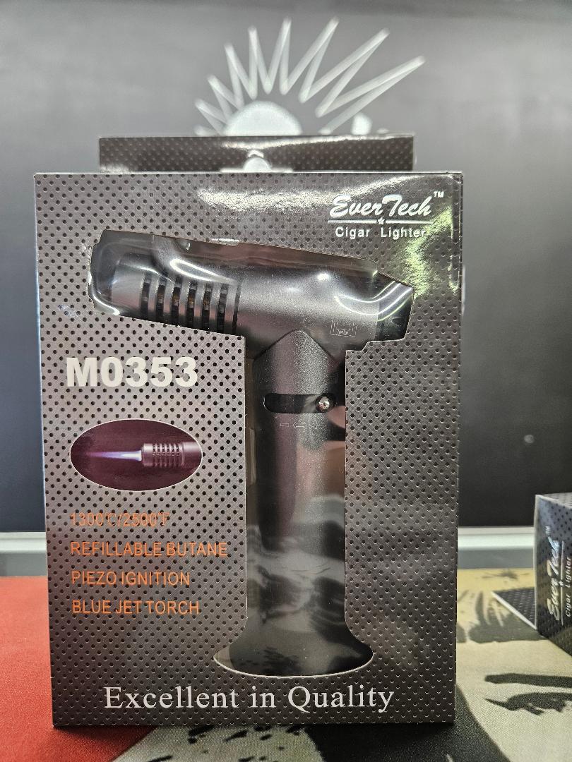 Ever Tech Refillable Butane Torch Lighter image 1