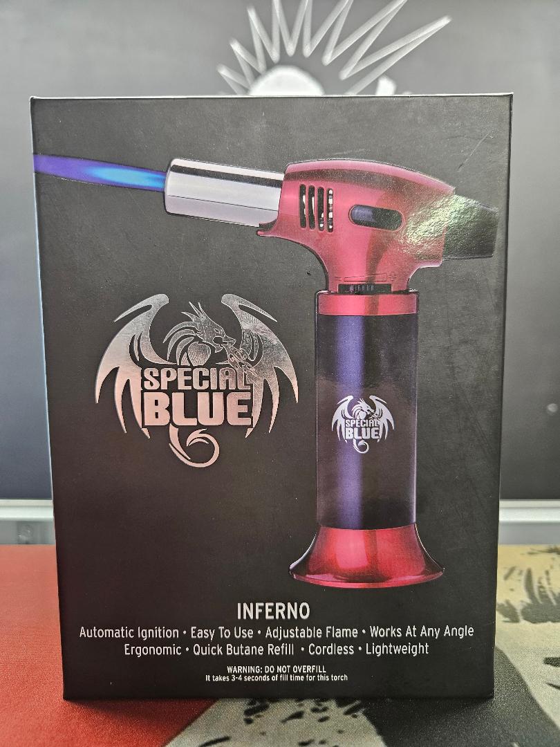 Special Blue Inferno Butane Torch - Red image