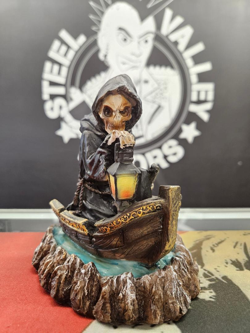 Grim Reaper Soul Deliverer Backflow Incense Burner | 7" image 0
