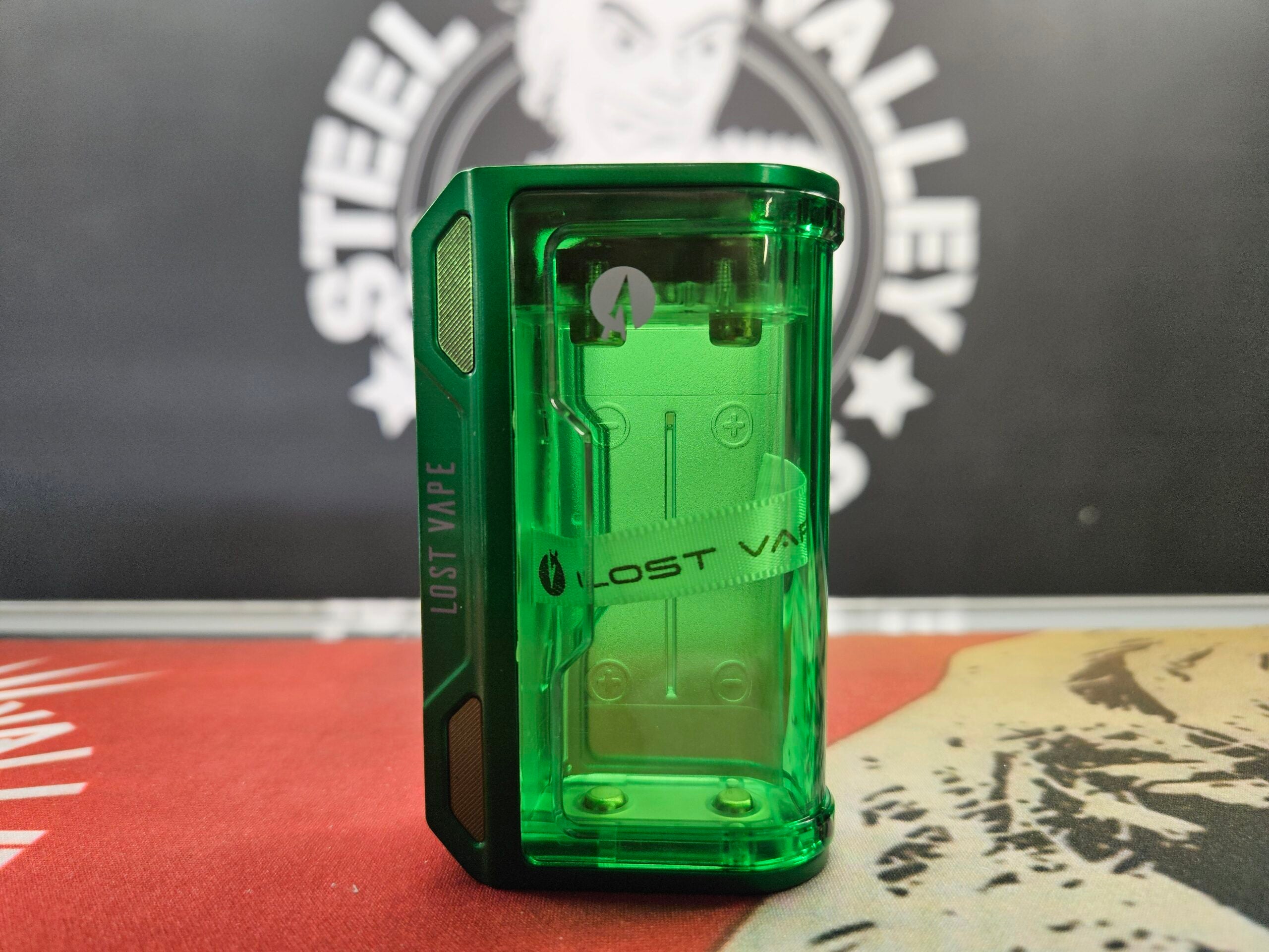 Lost Vape THELEMA QUEST - Emerald Green Clear image