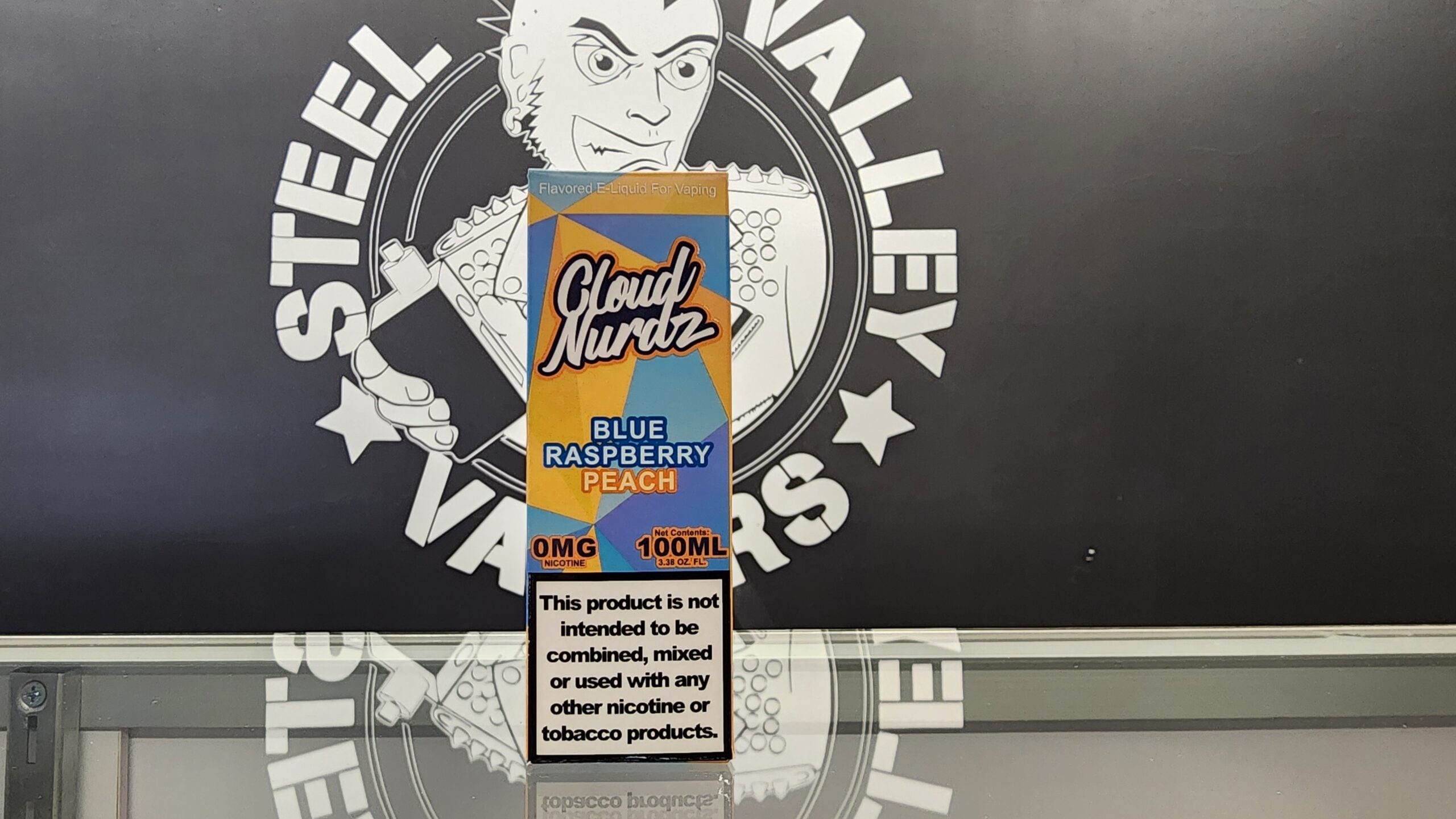 Cloud Nurdz - Blue Raspberry Peach 6mg 100ml image