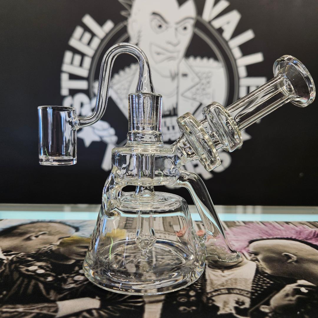 Pulsar Scientific Stack Glass Recycler Rig | 6" | 14mm F image 0