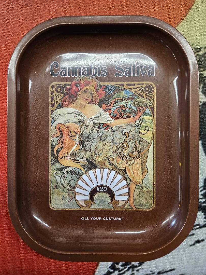 Kill Your Culture Rolling Tray Hemp Sativa image 0