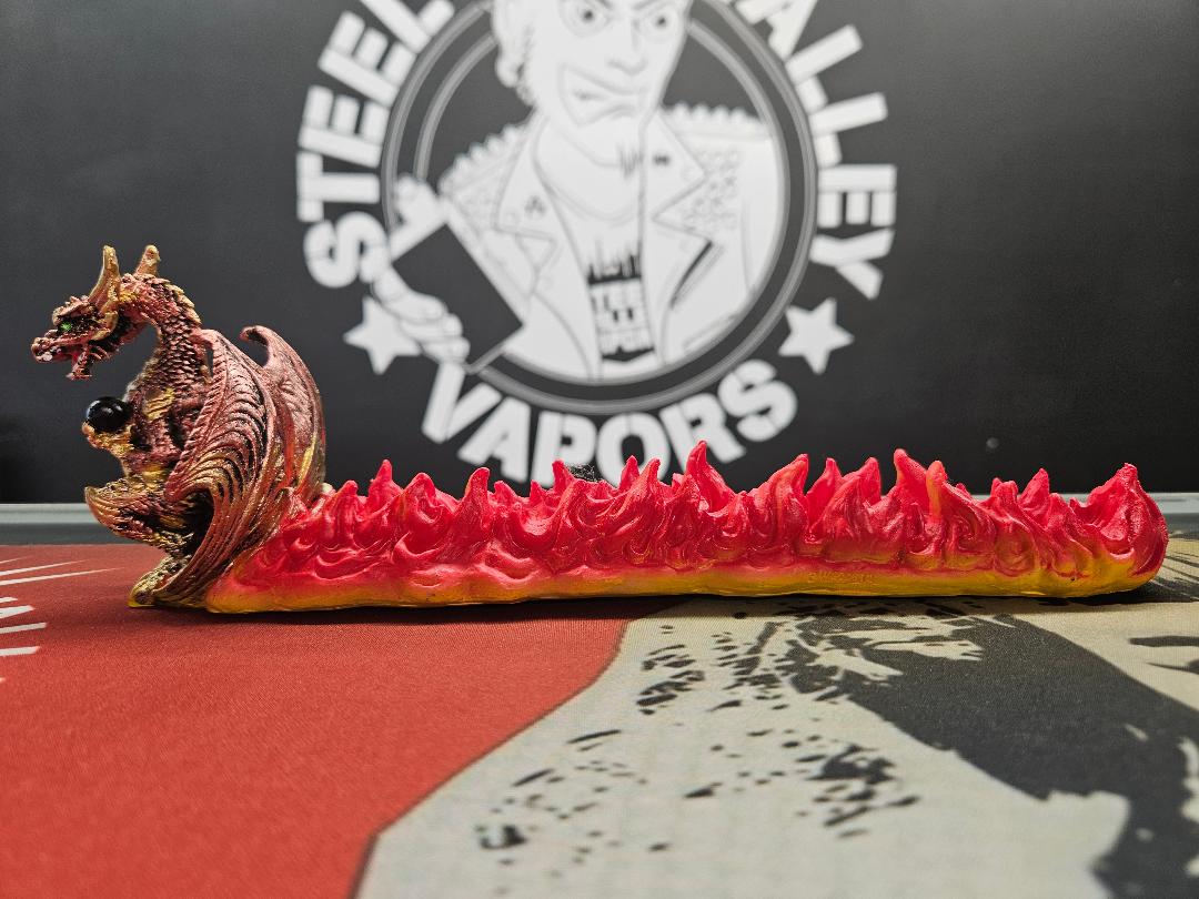 Fujima Sitting Dragon Stick Incense Burner image 0