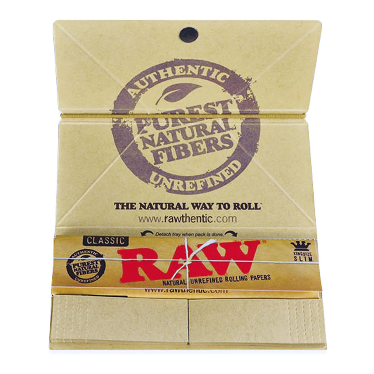 RAW Classic Artesano King Size Slim Rolling Papers image 0