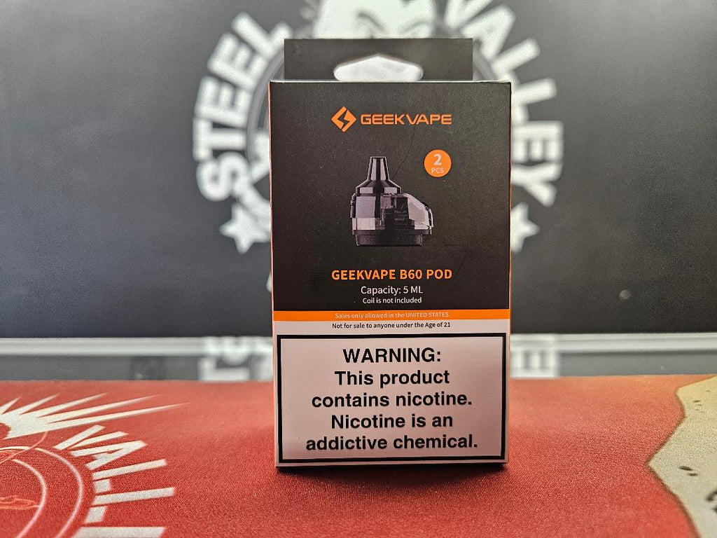 GeekVape B60 Empty Pod Cartridge 2pk image 1
