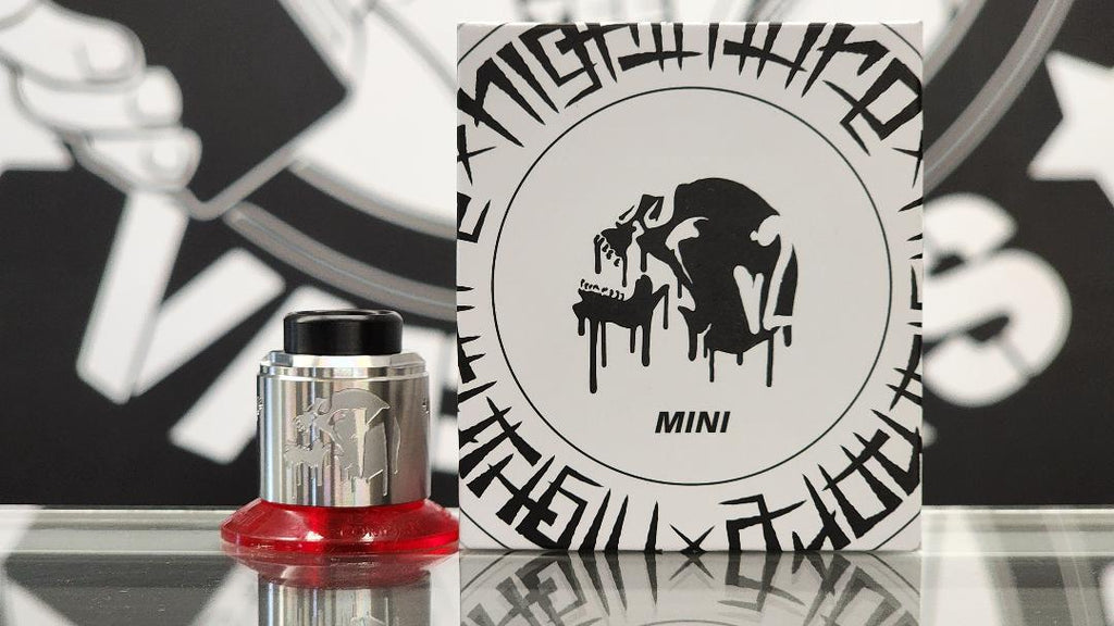 Vaperz Cloud Nightmare Mini V2 RDA - Stainless Steel image