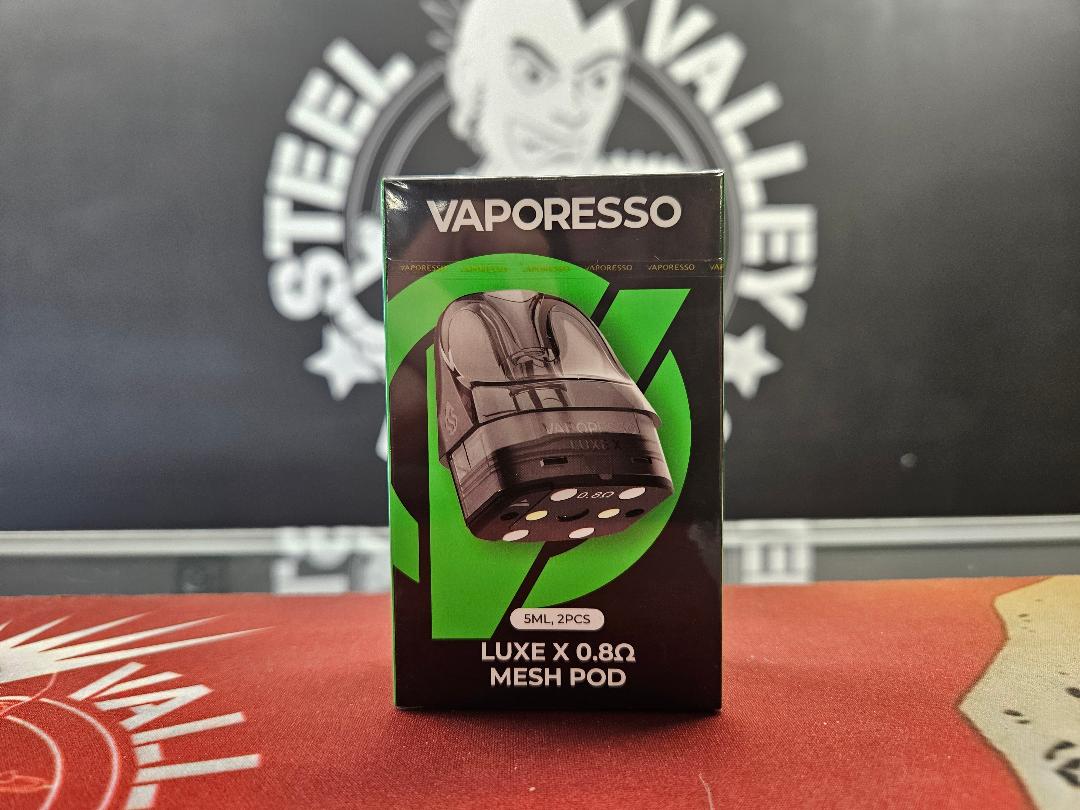 Vaporesso LUXE X Mesh Pods 2pk - .80 MTL image