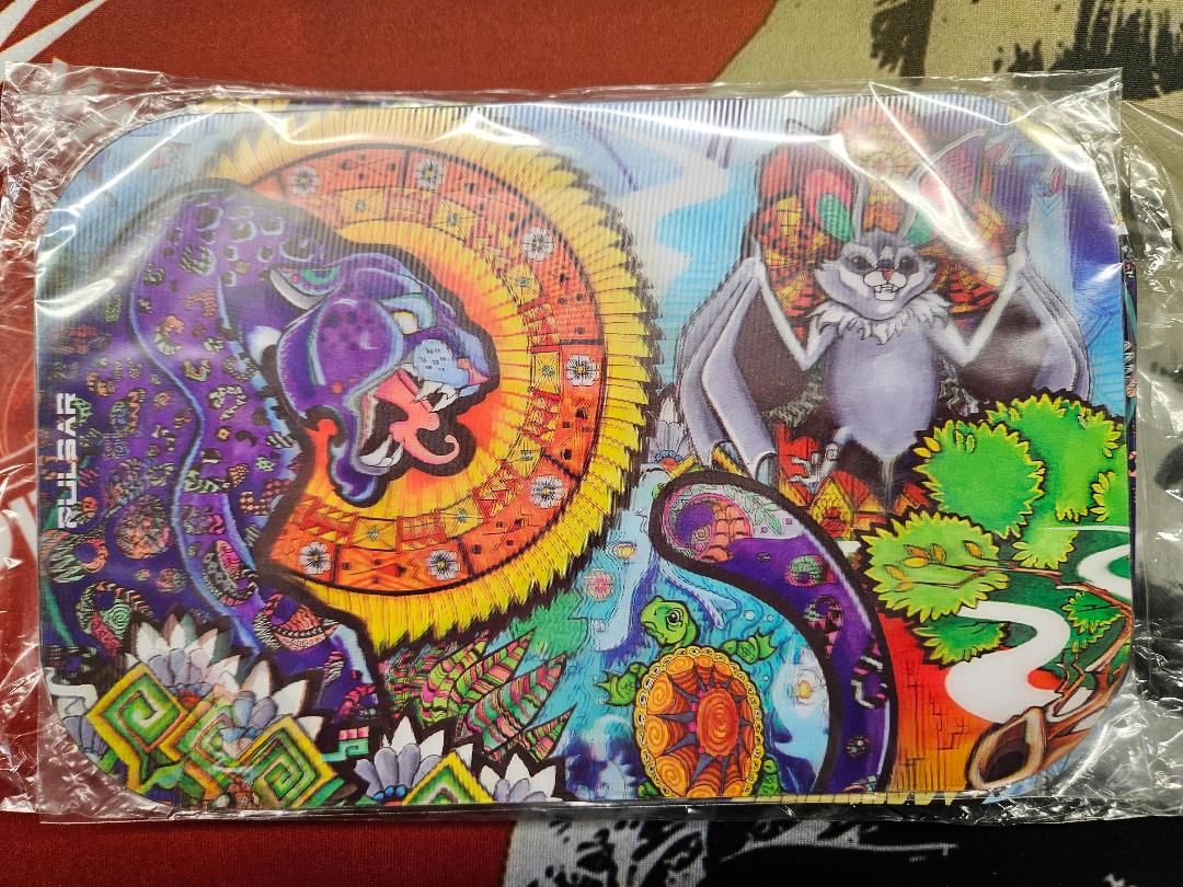 Pulsar Metal Rolling Tray w Lid - Psychedelic Jungle image