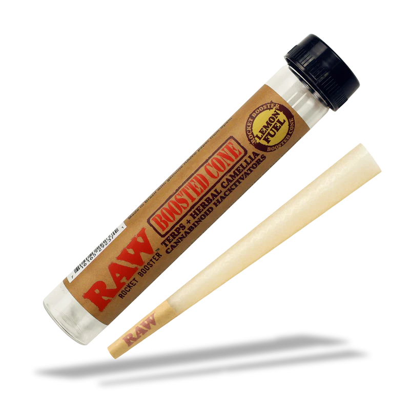 RAW Rocket Booster Infused Cones - Lemon Fuel image
