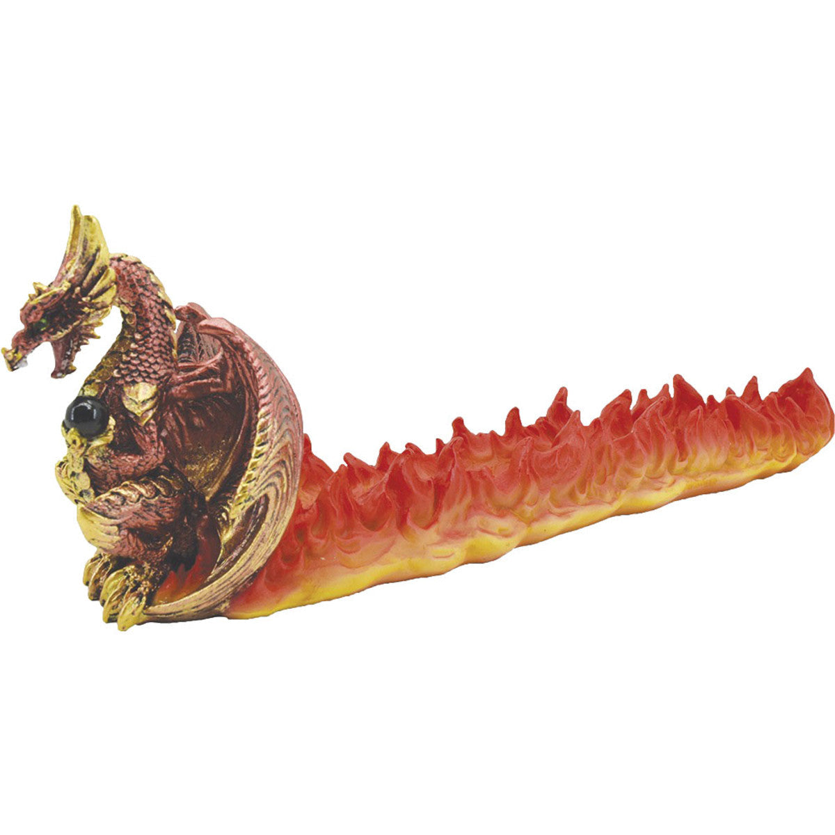 Fujima Sitting Dragon Stick Incense Burner image 1