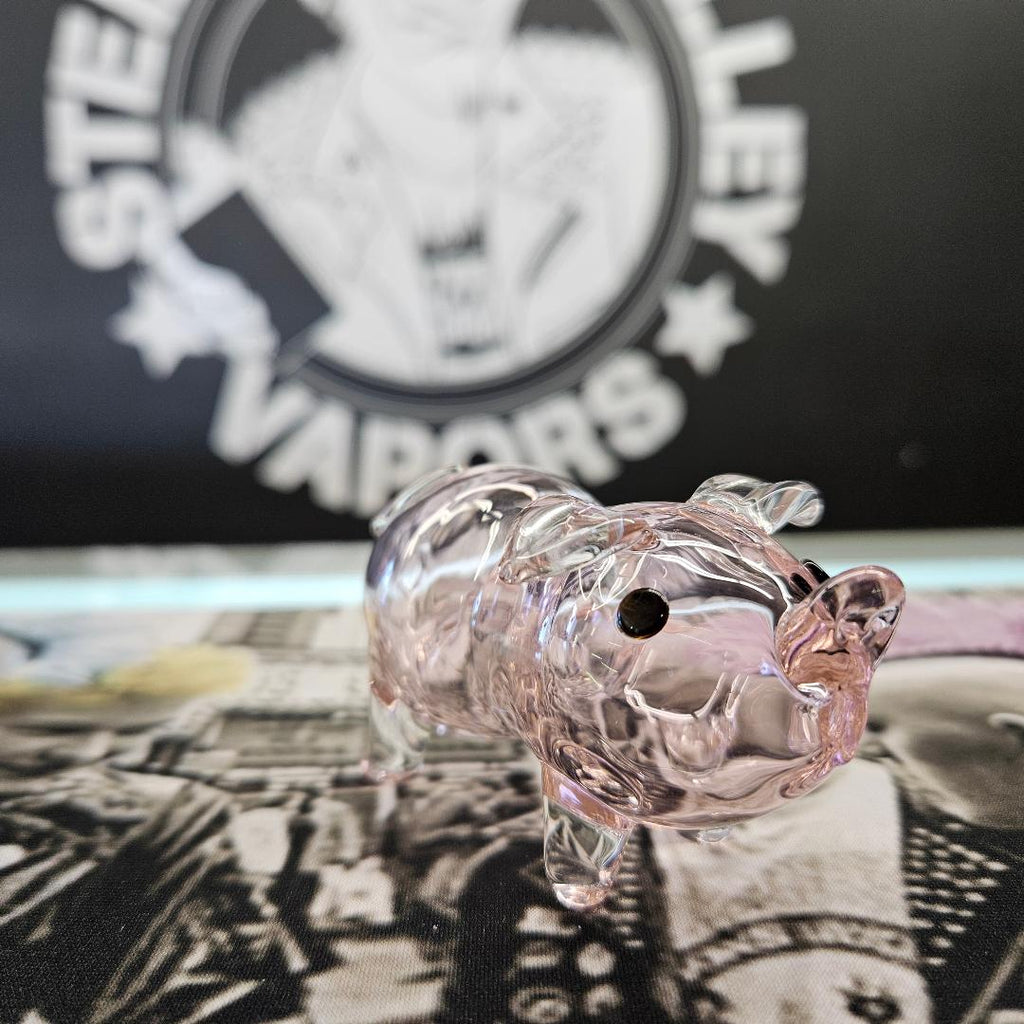 Mr. Oinker Glass Pipe | 3.25" image 0