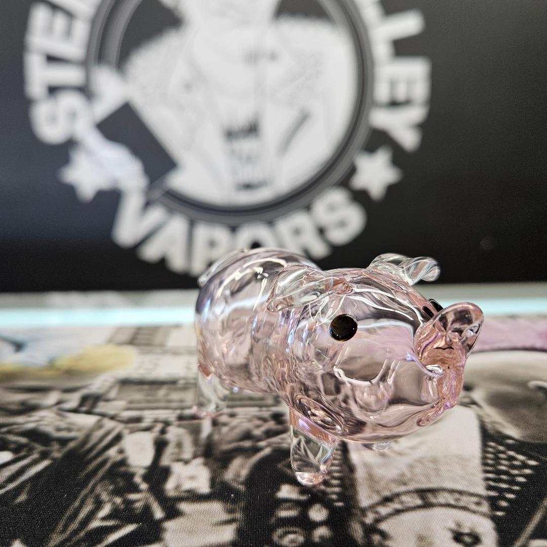 Mr. Oinker Glass Pipe | 3.25" image 0