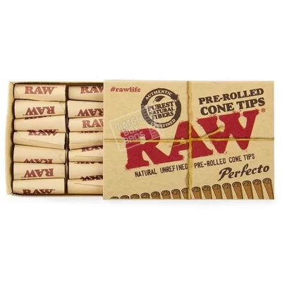 RAW Pre-Rolled Cone Tips