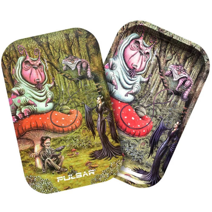 Pulsar Metal Rolling Tray w Lid - Image 3