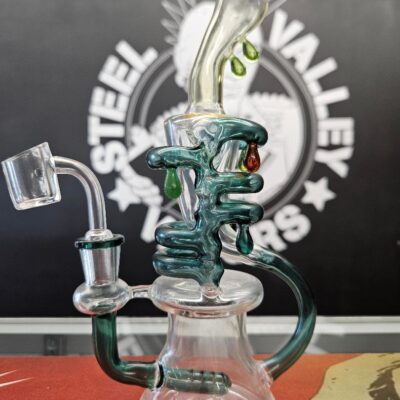 Dripping Oil Rig Recycler - 9.5” / 14mm F
