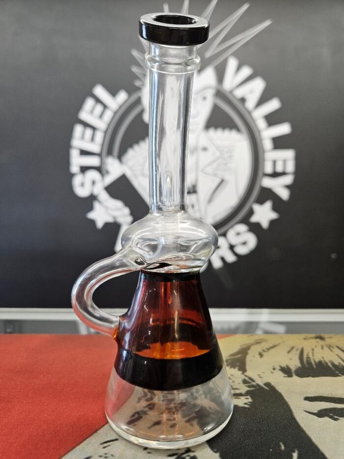 Art Deco Window Pane Recycler Oil Rig - Image 2