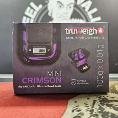 Truweigh MINI CRIMSON Collapsible Bowl Scale 100g x 0.01g