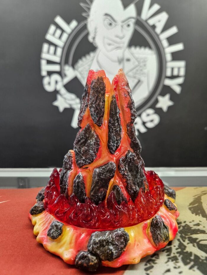 Fujima Volcano Backflow Incense Burner w/ LED