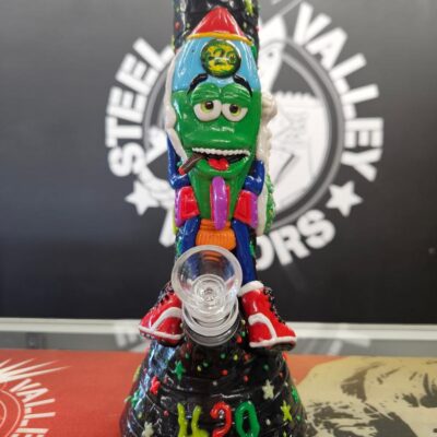 Stoney Rocket bro 3D Painted water pipe