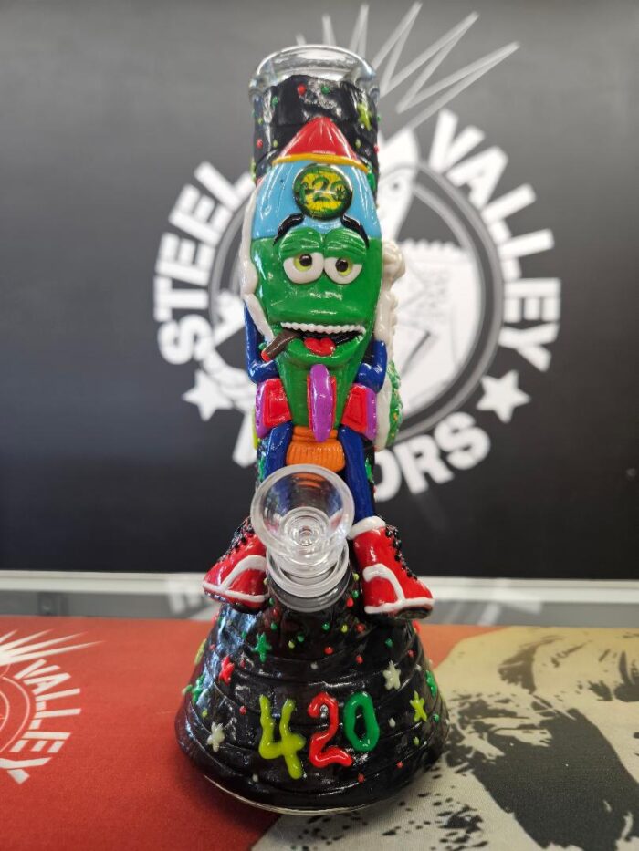 Stoney Rocket bro 3D Painted water pipe