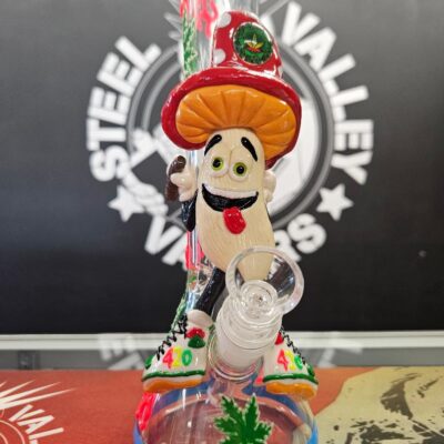 Stoney Shroom Bro 3d Painted water pipe