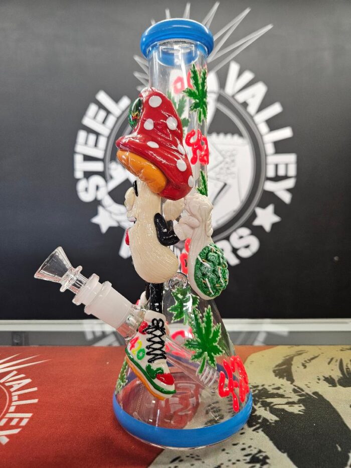 Stoney Shroom Bro 3d Painted water pipe - Image 2