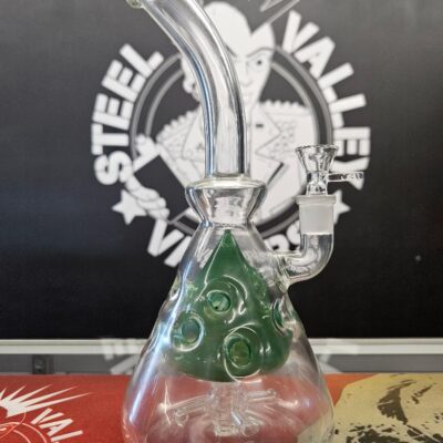 Lookah 14" Pyramid Swiss and four blade perc