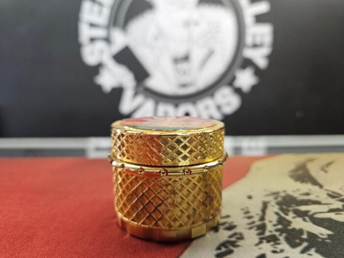 Rasta Leaf Trio Solid Metal Grinder - Image 2