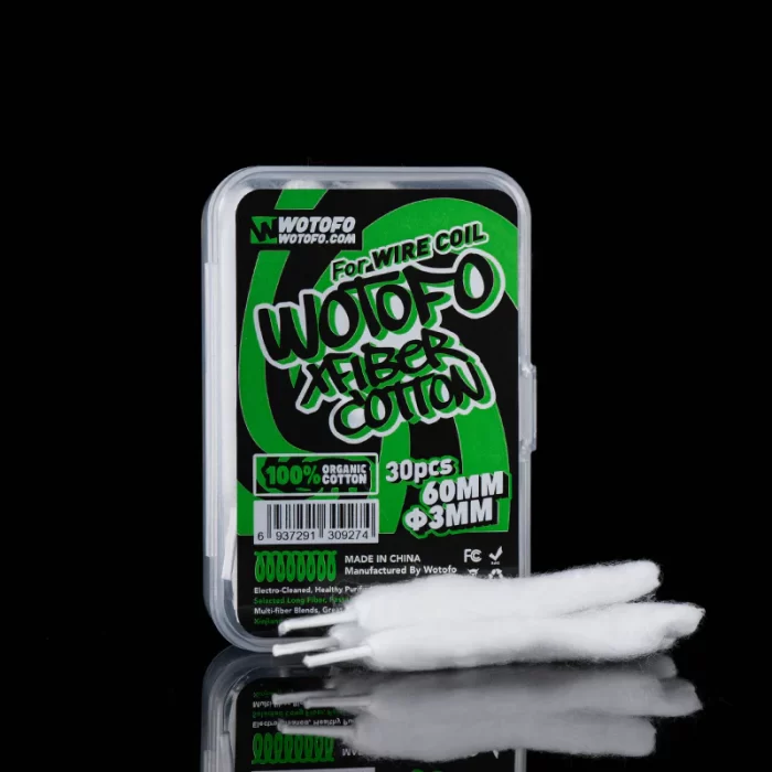 Wotofo Xfiber Cotton (3mm & 6mm) - Image 3