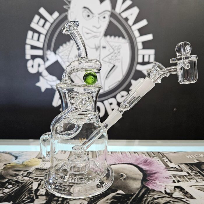 MJ Arsenal ILL-IEN Glass Dab Rig Set | 8" | 10mm F