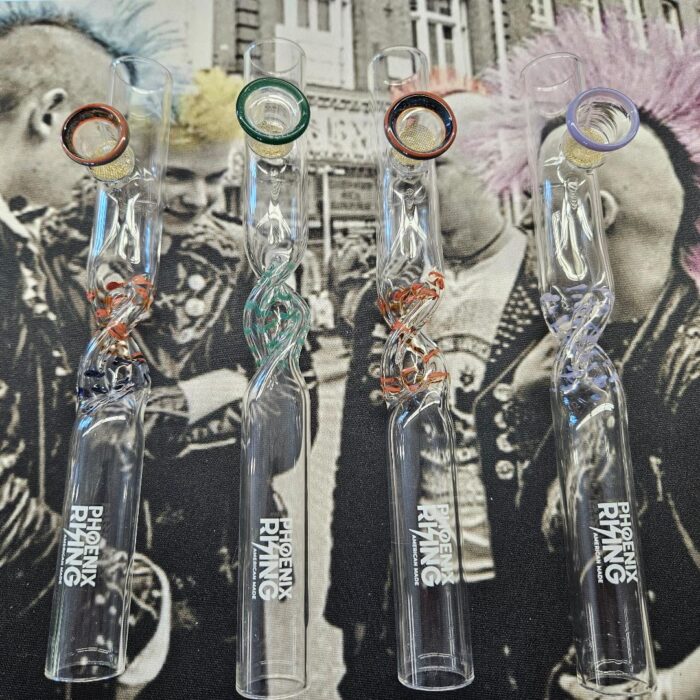Phoenix Rising Twisted Steamroller Pipe | 8" |
